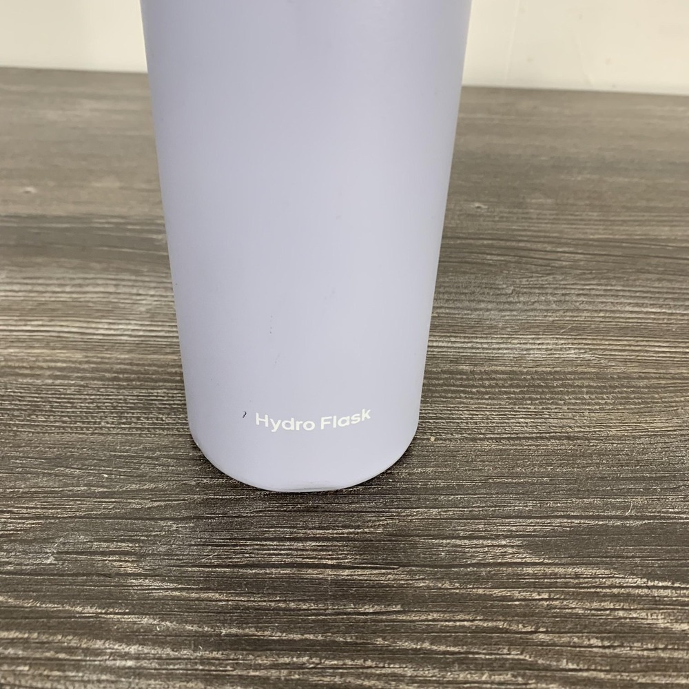 Hydro‎ Flask 24 Oz Standard Mouth Fog Water Bottle Vacuum Insulated 2 Caps - Picture 3 of 12